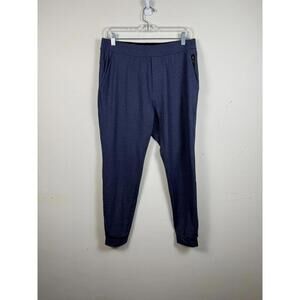 Public Rec Weekender Pant 32x30 Heather Blue Jogger Sweatpants Lounge Stretch